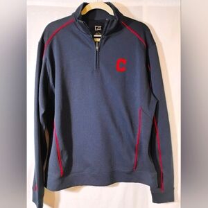Cutter & Buck Half Zip Pullover - Cleveland Guardians (Indians)